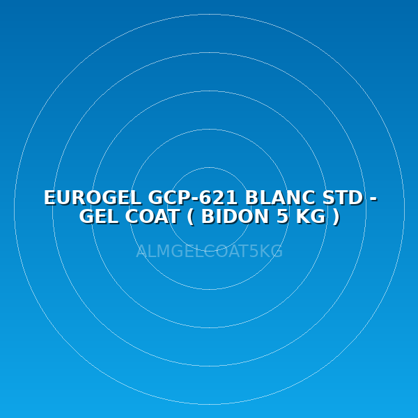 EUROGEL GCP-621 BLANC STD - GEL COAT ( BIDON 5 KG )