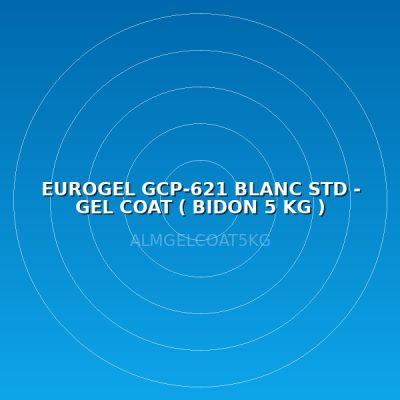 EUROGEL GCP-621 BLANC STD - GEL COAT ( BIDON 5 KG )