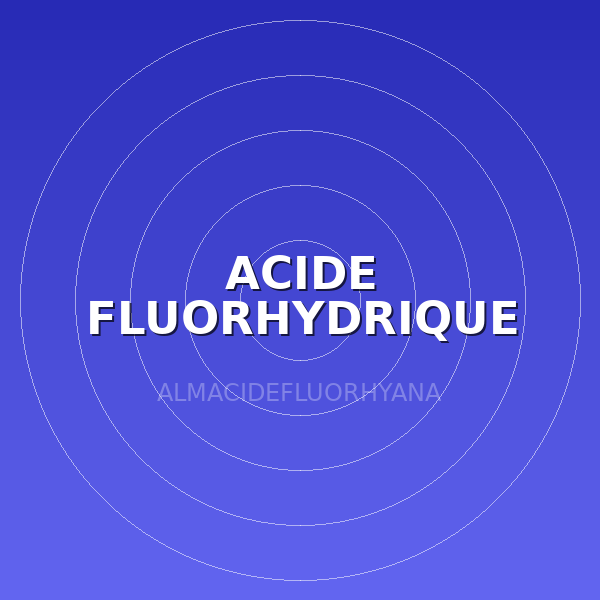 ACIDE FLUORHYDRIQUE 39.5% 1L