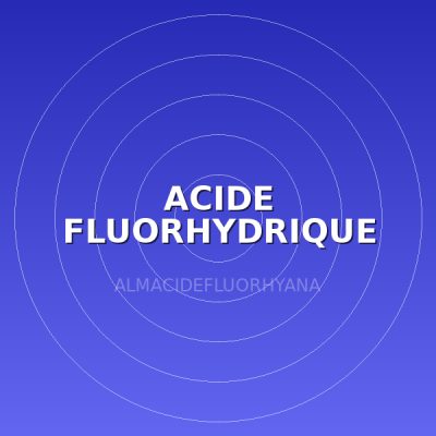 ACIDE FLUORHYDRIQUE 39.5% 1L
