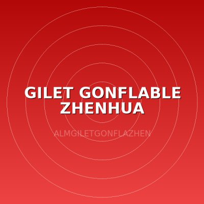 GILET GONFLABLE ZHENHUA