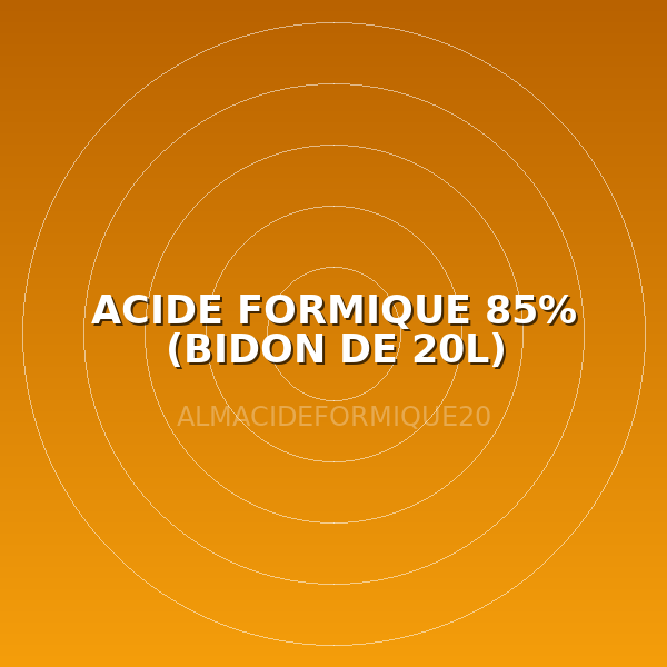 ACIDE FORMIQUE 85% (BIDON DE 20L)