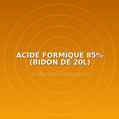 ACIDE FORMIQUE 85% (BIDON DE 20L)
