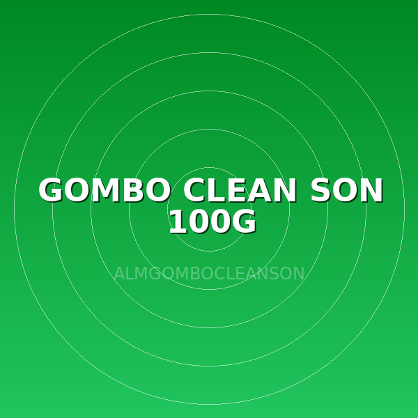 GOMBO CLEAN SON 100G