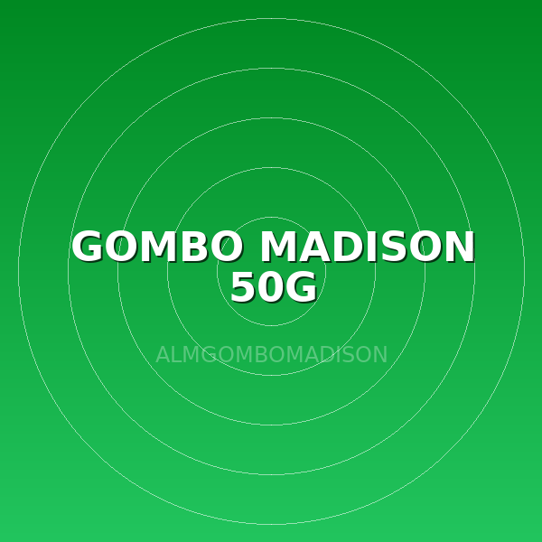 GOMBO MADISON 50G