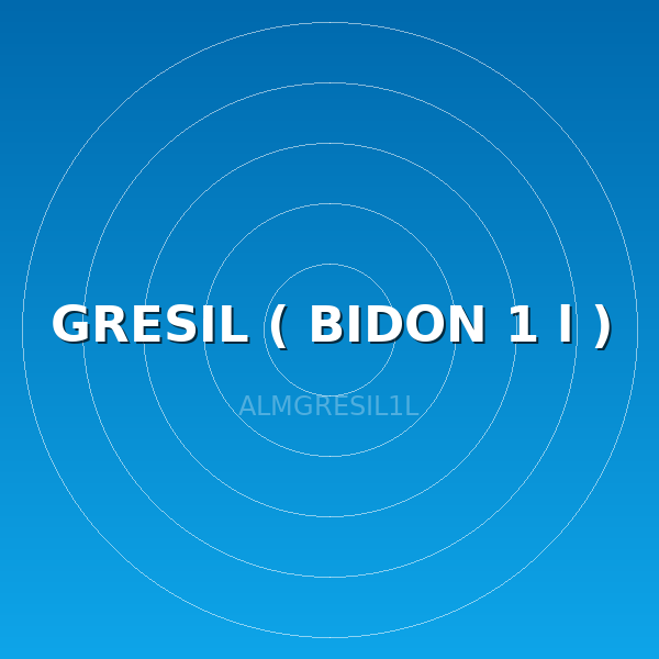 GRESIL ( BIDON 1 l )