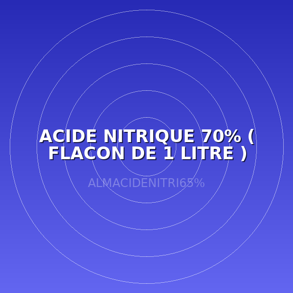 ACIDE NITRIQUE 70% ( FLACON DE 1 LITRE )
