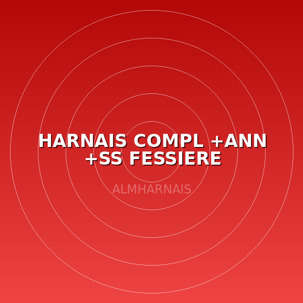 HARNAIS COMPL +ANN +SS FESSIERE