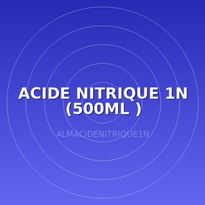 ACIDE NITRIQUE 1N (500ML )