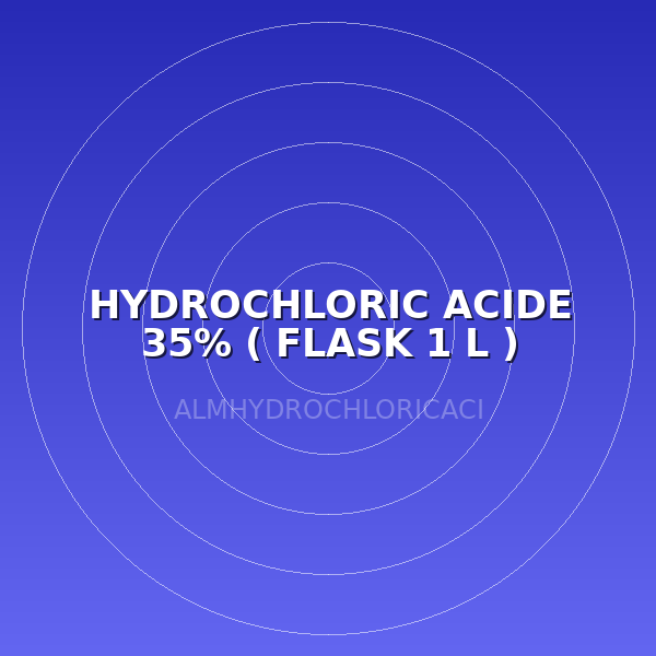 HYDROCHLORIC ACIDE 35% ( FLASK 1 L )