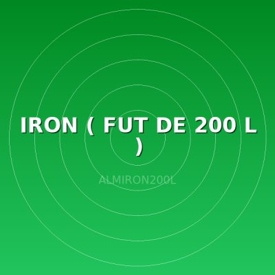 IRON ( FUT DE 200 L )