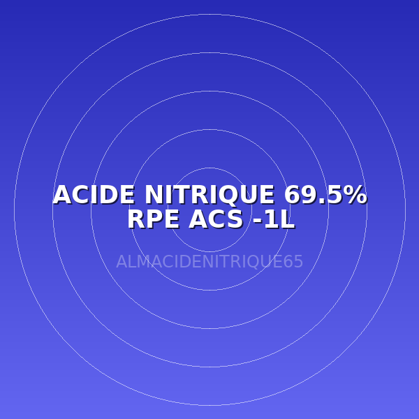 ACIDE NITRIQUE 69.5% RPE ACS -1L