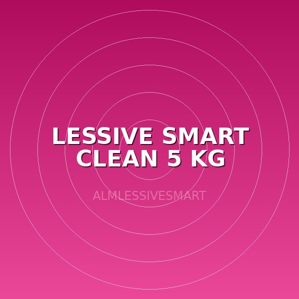 LESSIVE SMART CLEAN 5 KG