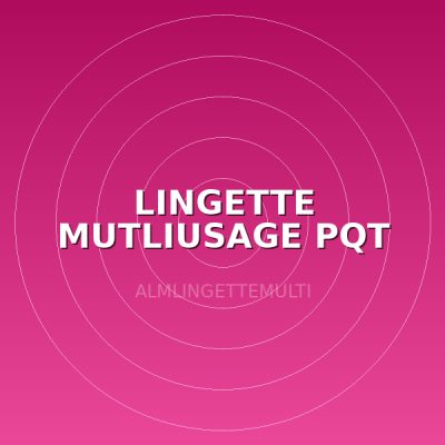 LINGETTE MUTLIUSAGE PQT DE 56