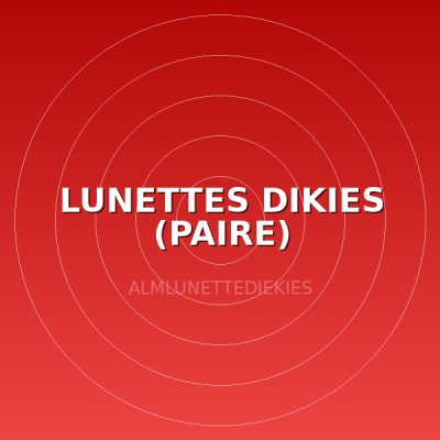 LUNETTES DIKIES (PAIRE)