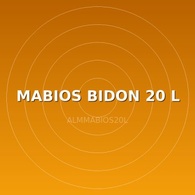 MABIOS BIDON 20 L