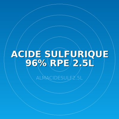 ACIDE SULFURIQUE 96% RPE 2.5L