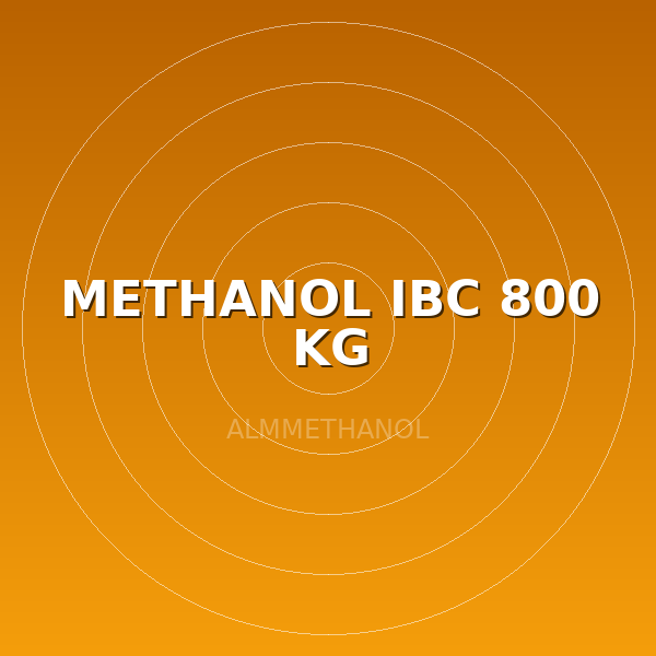 METHANOL IBC 800 KG