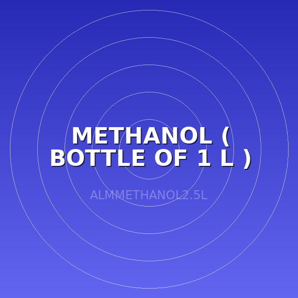 METHANOL   ( BOTTLE OF 1 L )