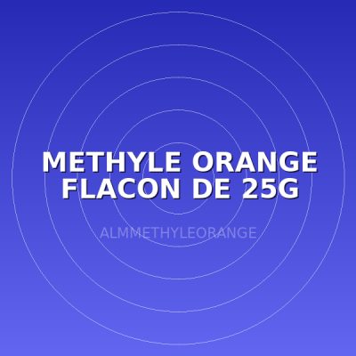 METHYLE ORANGE FLACON DE 25G