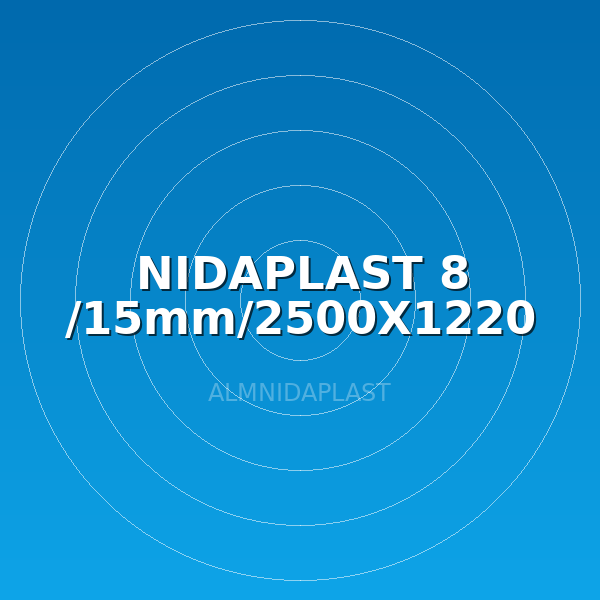 NIDAPLAST 8 /15mm/2500X1220