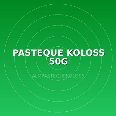 PASTEQUE KOLOSS 50G