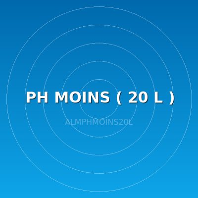 PH MOINS ( 20 L )