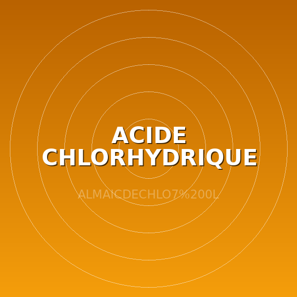 ACIDE CHLORHYDRIQUE 7%  200L