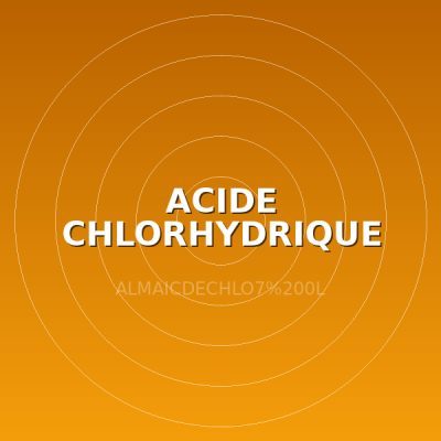 ACIDE CHLORHYDRIQUE 7%  200L