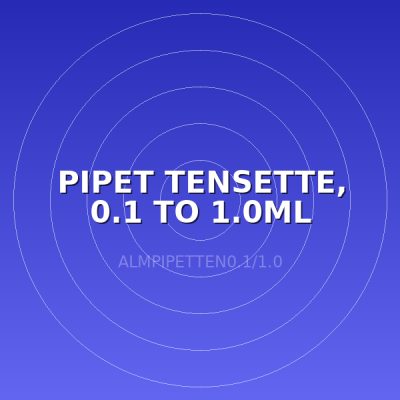 PIPET TENSETTE, 0.1 TO 1.0ML