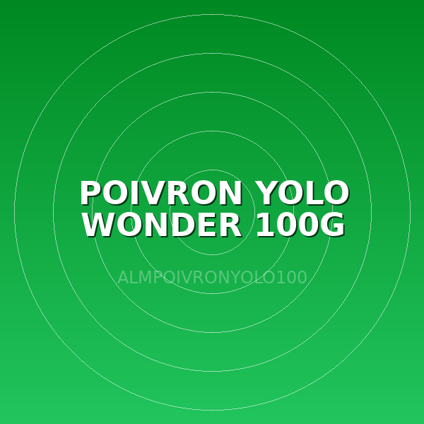 POIVRON YOLO WONDER 100G