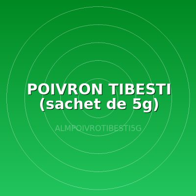 POIVRON TIBESTI (sachet de 5g)