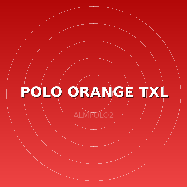 POLO ORANGE TXL