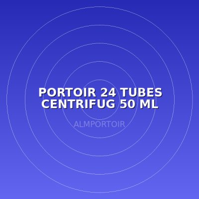 PORTOIR 24 TUBES CENTRIFUG 50 ML