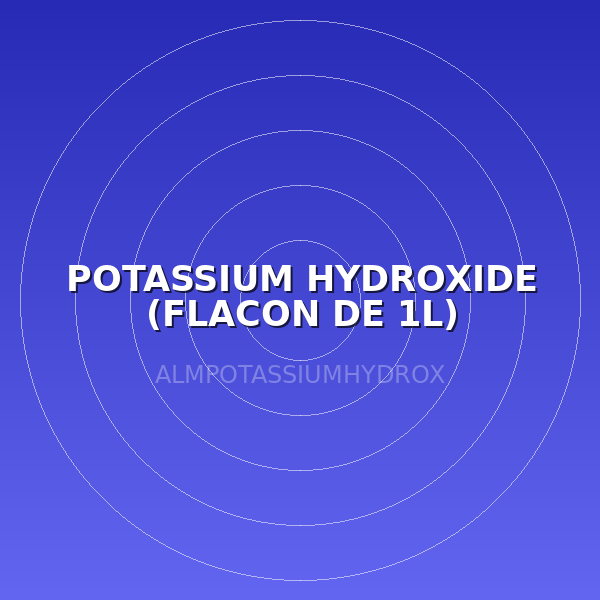 POTASSIUM HYDROXIDE (FLACON DE 1L)