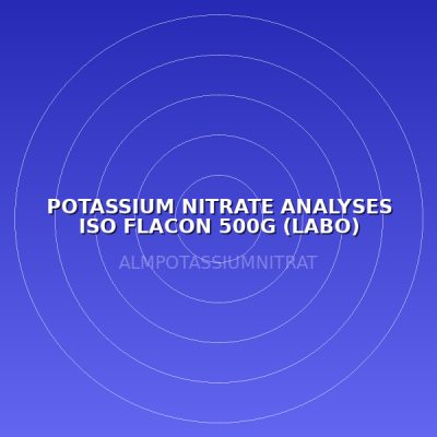 POTASSIUM NITRATE ANALYSES ISO FLACON 500G (LABO)