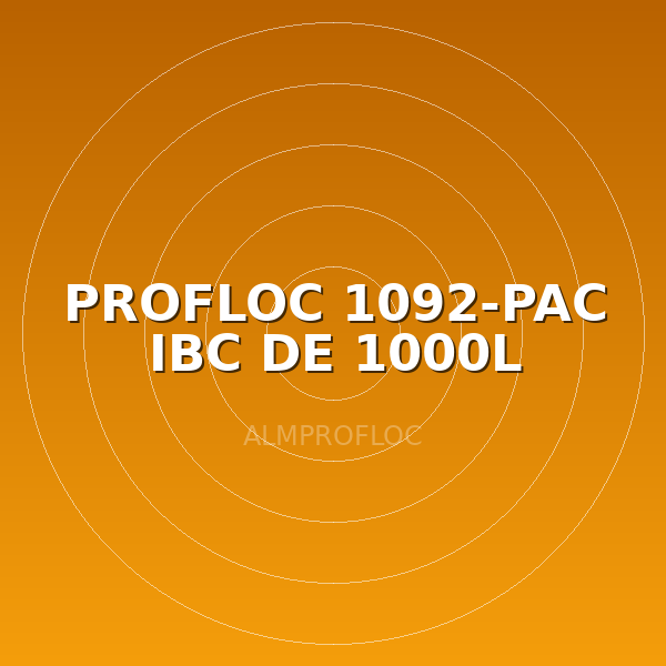 PROFLOC 1092-PAC IBC DE 1000L