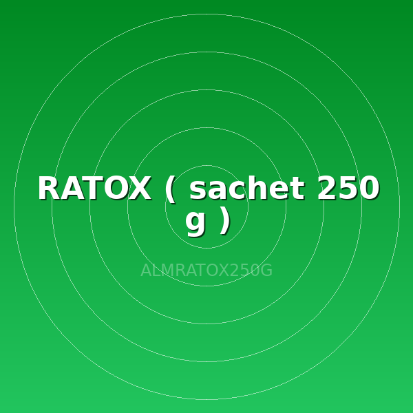 RATOX ( sachet 250 g )