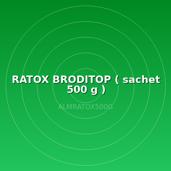 RATOX BRODITOP  ( sachet 500 g )