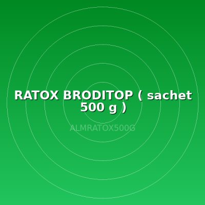 RATOX BRODITOP  ( sachet 500 g )