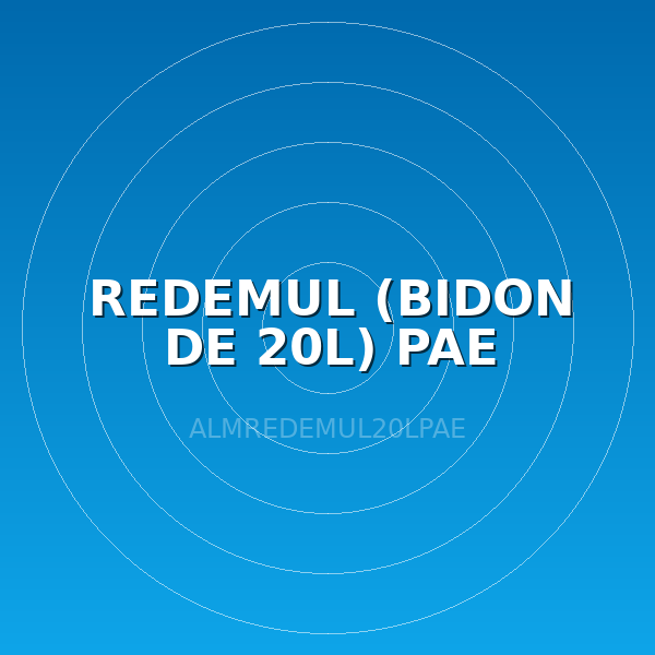 REDEMUL (BIDON DE 20L) PAE
