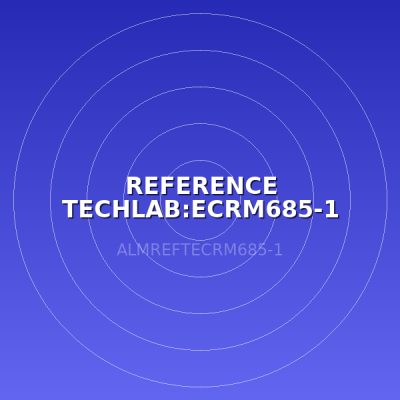 REFERENCE TECHLAB:ECRM685-1 100g (LABO)