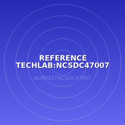 REFERENCE TECHLAB:NCSDC47007 100g (LABO)