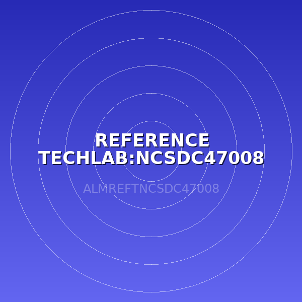REFERENCE TECHLAB:NCSDC47008 100g (LABO)